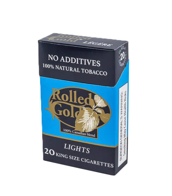 Rolled Gold Light Flavour Carton