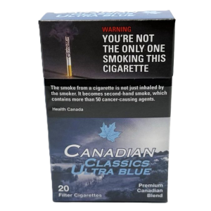 Canadian Classics Ultra Blue Carton