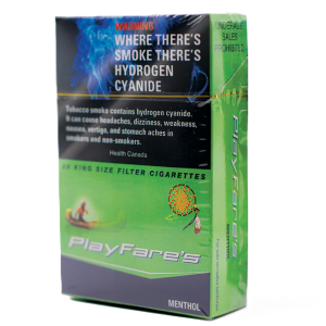 Playfare's Menthol Carton