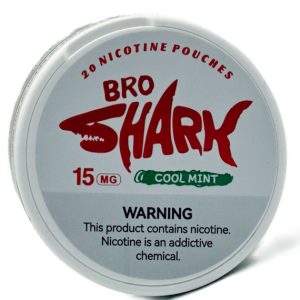 Bro Shark — Cool Mint Nicotine Pouches 15 mg
