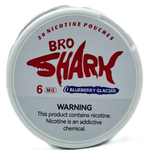 Bro Shark — Blueberry Glacier Nicotine Pouches 6 mg