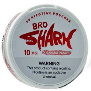 Bro Shark — Sakura Peach Nicotine Pouches 10 mg