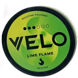 VELO — Lime Flame Nicotine Pouches (Heating Intense)