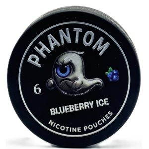 Phantom — Blueberry Ice Nicotine Pouches 6 mg