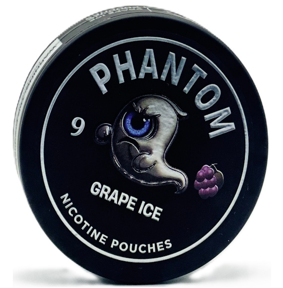Phantom — Grape Ice Nicotine Pouches 9 mg