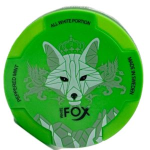 White Fox — Peppered Mint (All White Portion)
